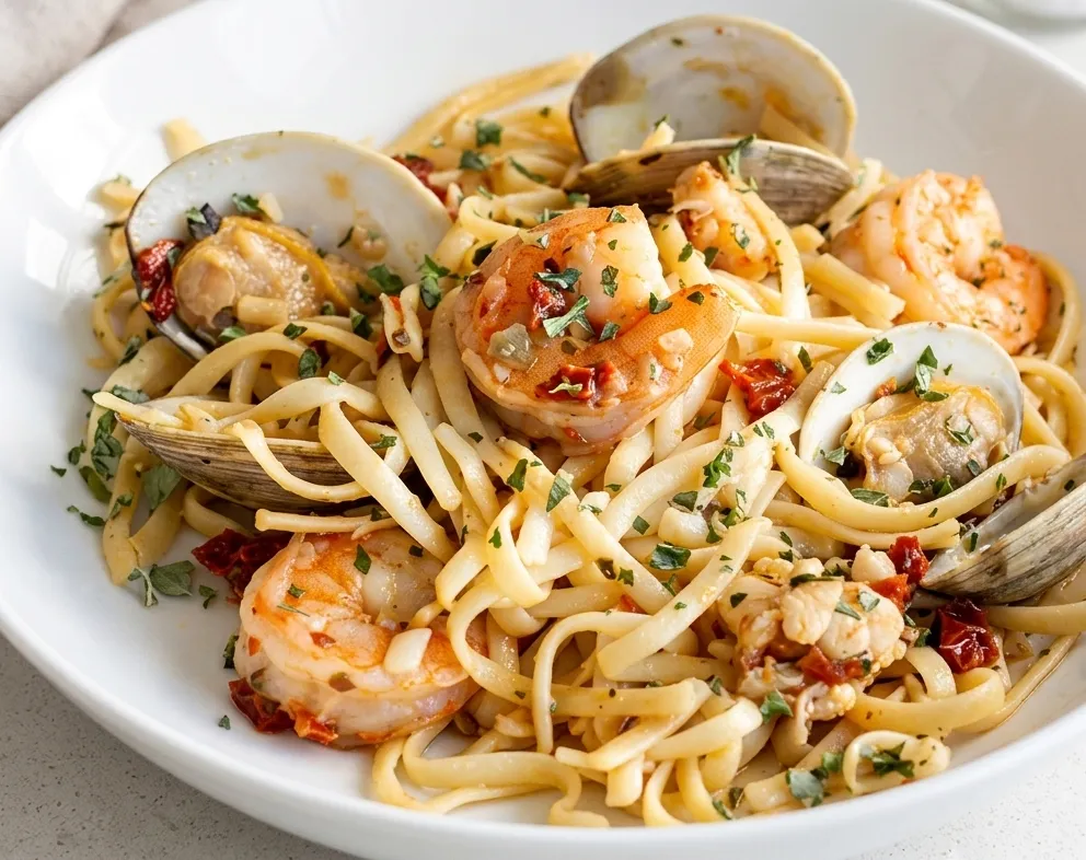 Cozy Italian pasta dinner at Pizzaberg Cafe in Okotoks, Alberta
